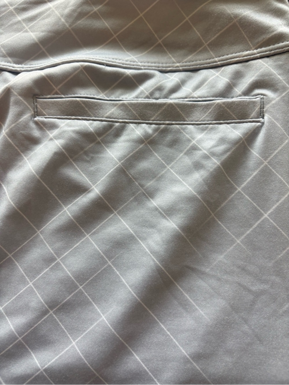 Nike Women’s Light Gray Diamond-Quilt Golf Skort Dri-fit - Picture 7 of 14